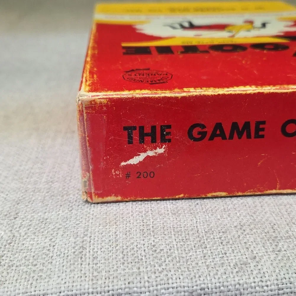 1949  GAME OF COOTIE W. H. Schaper MFG. Company COMPLETE Great Vintage Shape(#1)